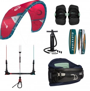 Pachet kiteboarding ELEVEIGHT PS V6 Progression Pack